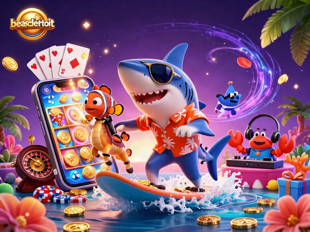 Experience thrilling gameplay at beasdetroit with an engaging scene of vibrant casino elements and characters.