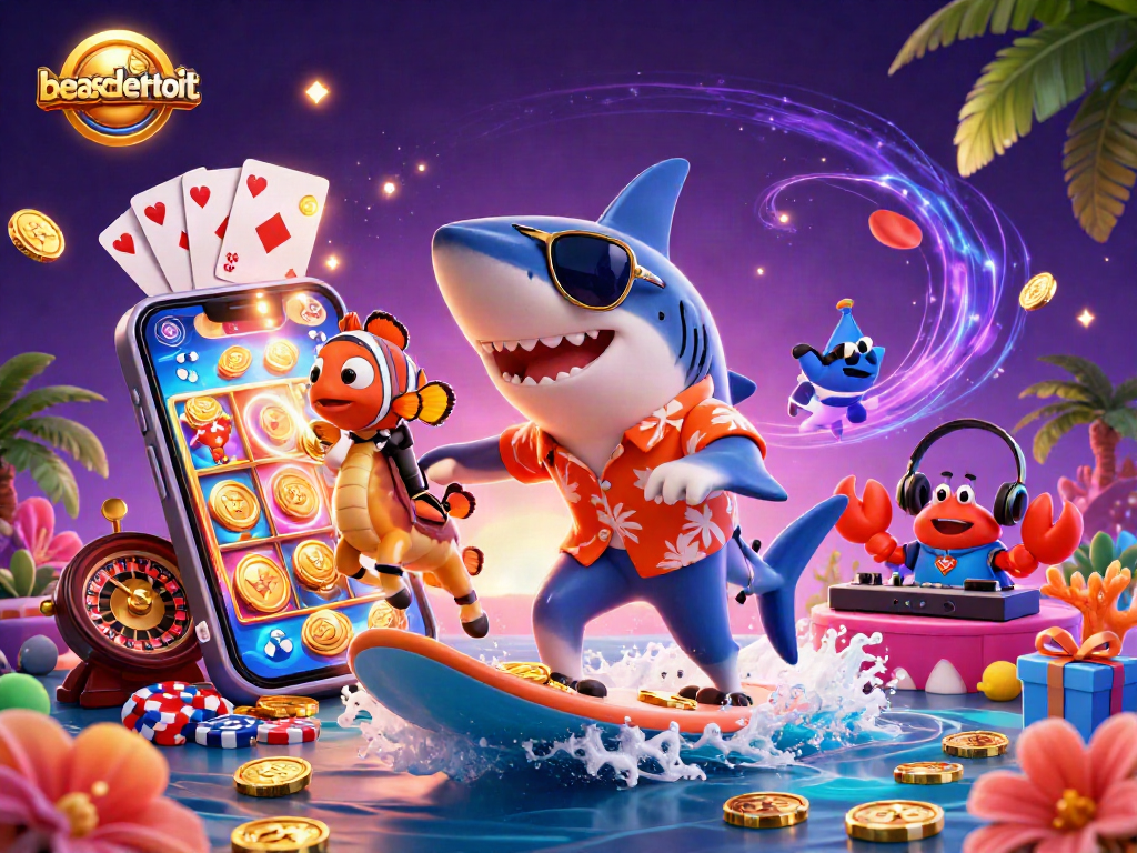 Experience thrilling gameplay at beasdetroit with an engaging scene of vibrant casino elements and characters.
